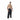 Hose Fighter - Satin - schwarz