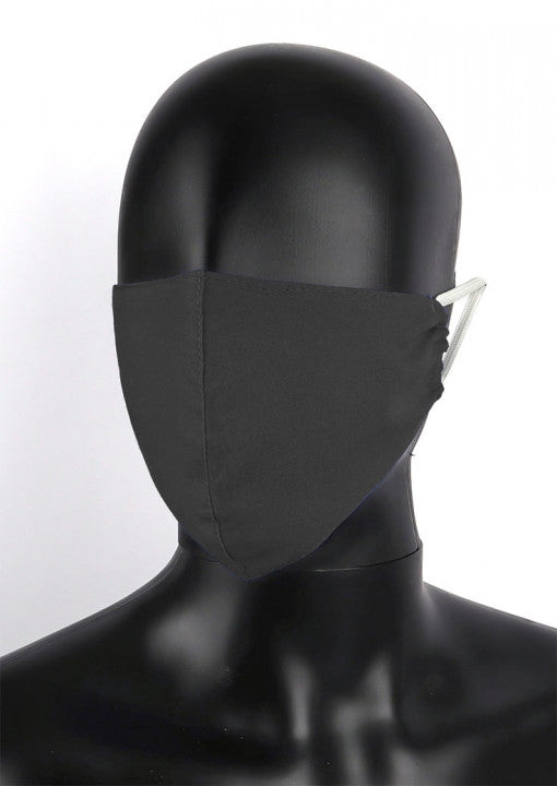 Gesichtsmaske - Mund- und Nasenabdeckung - schwarz-weiß