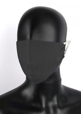 Gesichtsmaske - Mund- und Nasenabdeckung - schwarz-weiß