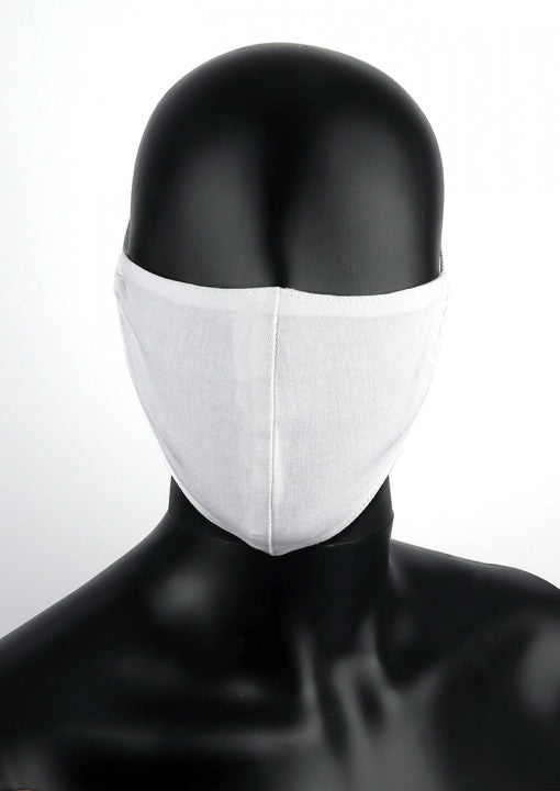 Gesichtsmaske - Mund- und Nasenabdeckung - schwarz-weiß