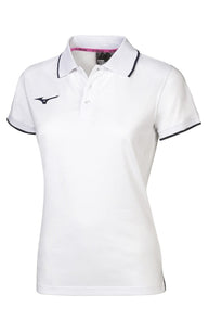 Damen Polo-Shirt, MIZUNO, weiß