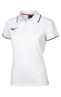 Damen Polo-Shirt, MIZUNO, weiß