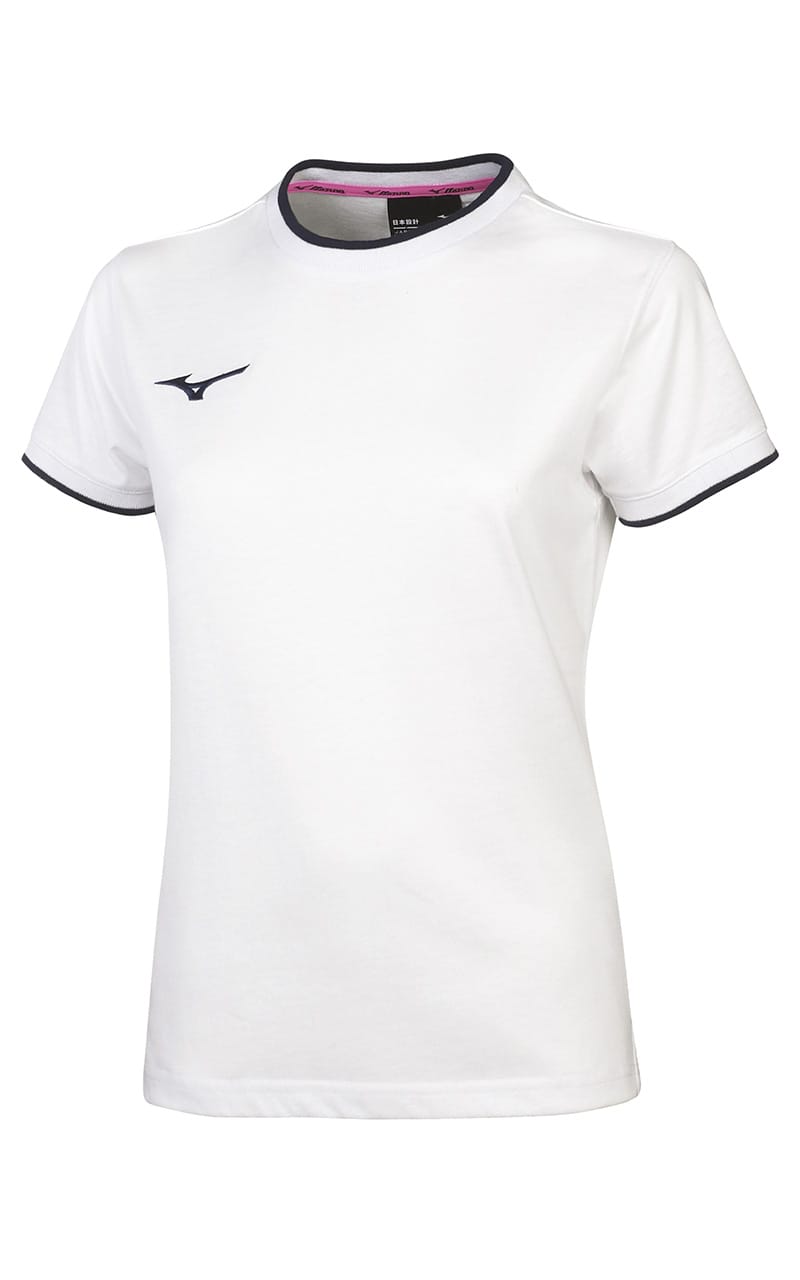 Damen T-Shirt, MIZUNO, weiß