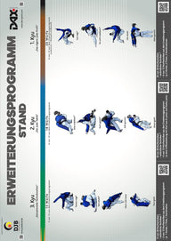 DJB KYU Poster A2: Erweiterungsprogramm Stand (1.-3. KYU)