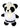 Anhänger Plüschtier, PANDA