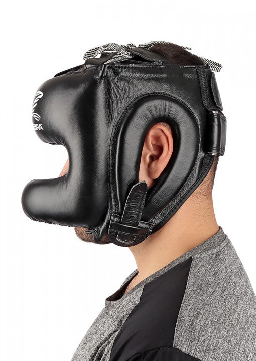 Kopfschutz Pro Face bar Leder