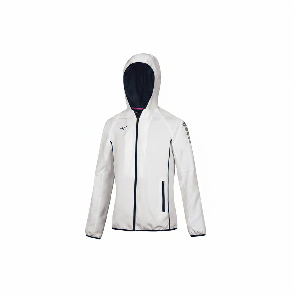 Damen Sportjacke MIZUNO M18, weiss