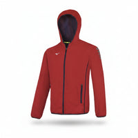 Herren Sportjacke MIZUNO M18, rot