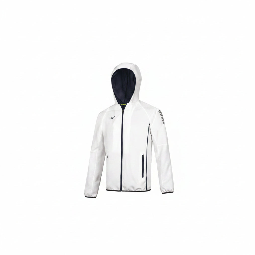 Herren Sportjacke MIZUNO M18, weiss