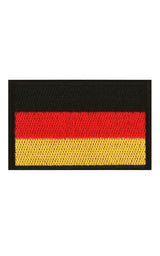 Länder Patch mit Klett